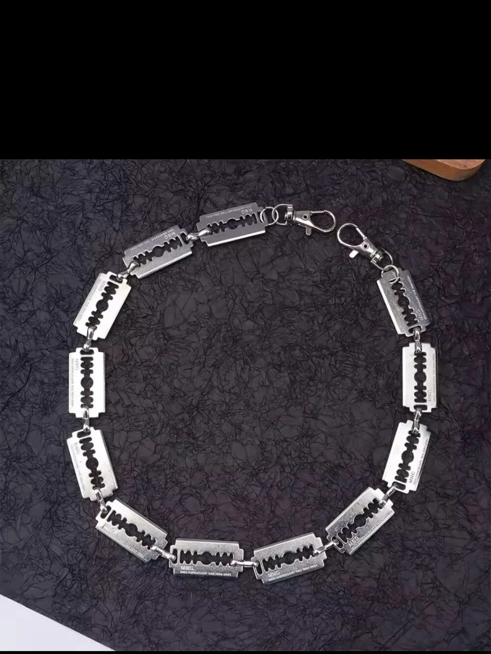 nwot Razor Blade Pants Chain